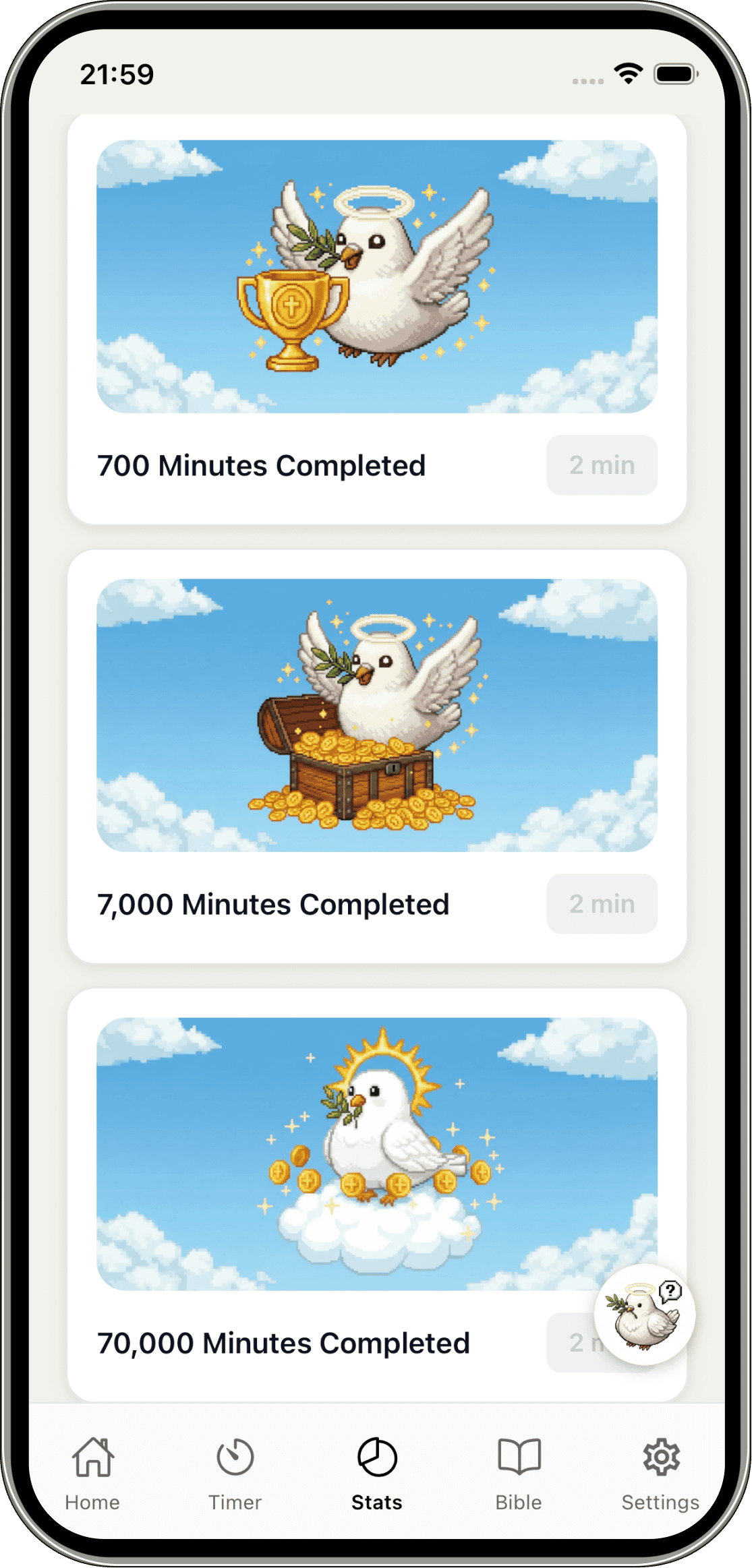 Achievements - Track your milestones